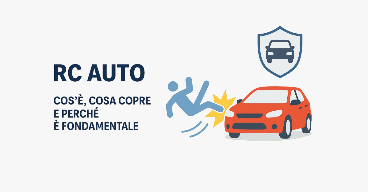 RC Auto: cos’è, cosa copre e perché è fondamentale - infografica assicurazione